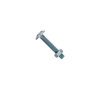 Boulon Poêlier En Acier Zingué 4x20mm, 22 Pièces.