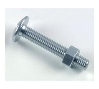 Boulon poêlier LENNIE tête ronde large - Ø5x35 - boite de 200 - BRL0503502B G