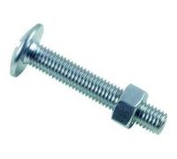 Boulon poêlier LENNIE tête ronde large - Ø6x20 - boite de 200 - BRL0602002B