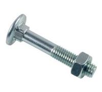 Boulon poêlier LENNIE tête ronde large - Ø8x30 - boite de 100 - BRL0803002B G