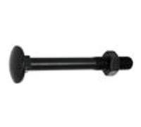 Boulon TRCC Japy - acier zingué noir - 7x60 mm - boite de 100 VISWOOD