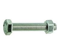 Boulon tête hexagonale VYNEX inox A4 M8 x 50 mm - Lot de 4 Gris