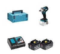 Boulonneuse 1/2" 18V 330 Nm DTW301ZJ + 2 batteries BL1860B 18V 6 Ah + 1 chargeur rapide DC18RC MAKITA