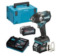 Boulonneuse 1/2'' 760Nm 40V max XGT MAKITA TW007GM201 2 x 4,0Ah + chargeur en coffret MakPac