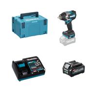 Boulonneuse à chocs 1/2" 40V 760 Nm TW008GZ01 + 1 batterie 40V 2,5 Ah + chargeur rapide DC40RA MAKITA