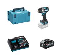 Boulonneuse à chocs 1/2" 40V 760 Nm TW008GZ01 + 1 batterie 40V 4 Ah + chargeur rapide DC40RA MAKITA