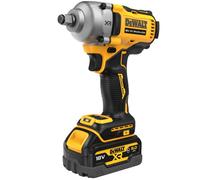 Boulonneuse à chocs 1/2 compacte XR 18V 5.0Ah li-ion brushless DEWALT Jonc de sécurité - DCF891P2G-QW"