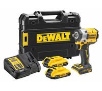 Boulonneuse à chocs 1/2' XR 18V 2Ah li-ion brushless DEWALT jonc de sécurité - DCF921D2T-QW