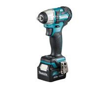 Boulonneuse à chocs 12 V 160 Nm - MAKITA - avec 2 batteries 12V 4.0 chargeur - Makpac - TW160DSMJ
