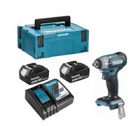 Boulonneuse à chocs 18V 180Nm 3/8 en Makpac + chargeur + 2X3.0Ah - MAKITA DTW180RFJ