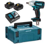 Boulonneuse à chocs 18V LXT 230Nm 1/2" (2x4,0 Ah) en MAKPAC - MAKITA DTW251RMJ