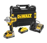 Boulonneuse à chocs 18V Powerstack 812Nm 1/2" (2x5,0 Ah) en TSTAK - DEWALT DCF891H2T