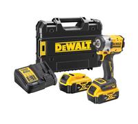DeWalt DCF 921 P2T Clé à choc sans fil 18 V 400 Nm 1/2" Brushless + 2x batterie 5,0 Ah + chargeur + TSTAK