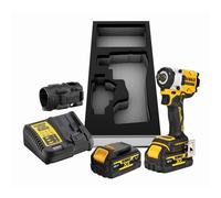 Boulonneuse à chocs DEWALT 1/2 XR - 18V 5.0 Ah - Mousse pour coffret - DCF921P2G-QW