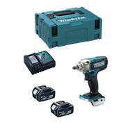 Boulonneuse à chocs MAKITA 18V - 2 batteries BL1830 3.0Ah - 1 chargeur rapide DC18RC DTW190RFE