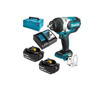 Boulonneuse à chocs Makita DTW1002RTJ 18V LXT 2x5Ah 1000 Nm Brushless avec Makpac