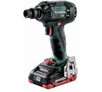 Metabo Visseuse à chocs sans fil SSW 18 LTX 300 BL 18V 300Nm Brushless 2x4,0Ah + chargeur Coffret