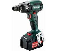 Boulonneuse à chocs METABO - SSW 18 LTX 400 BL 2 x 4,0 Ah Li-Power, ASC 55, coffret - 602205500 G