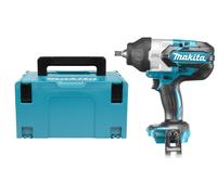 Boulonneuse À Chocs Sans-fil Makita DTW1002ZJ - 18V Li-ion - MAKPAC - 1050 Nm - 1/2" - Brushless - Machine Seule