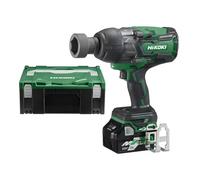 HiKOKI - Clé à chocs sans fil 36V, 2 batteries 2,5 Ah Li-Ion, chargeur WR36DAWRZ