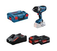 Boulonneuse GDS 18V-1000 + 2 Batteries EXPERT 8 Ah + 1 Chargeur EXAL18V-160 BOSCH
