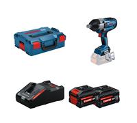 Boulonneuse GDS 18V-1050 H + 2 Batteries EXPERT 8 Ah + 1 Chargeur EXAL18V-160 BOSCH