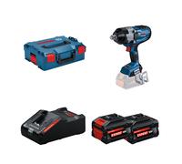 Boulonneuse GDS 18V-1600 HC + 2 Batteries EXPERT 8 Ah + 1 Chargeur EXAL18V-160 BOSCH