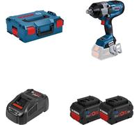 Bosch - Clé à chocs sans fil 18V, 2 batteries 8,0 Ah Li-Ion, chargeur 06019M1002