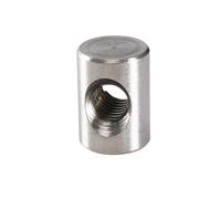 Boulons à baril M4 M5 M6, goupille cylindrique, cheville à trou croisé, marteau, écrou intégré for accessoires de meubles en bois, acier inoxydable 304 (Size : M4x10 (20Pcs))