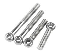 Boulons à œil de levage, Boulons à œil en acier inoxydable 304 M5 M6 M8 M10 M12 20-150 mm(140mm,M5-1pcs)