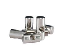 Boulons à tête cylindrique à écrou encastré, boulons à tête cylindrique en acier inoxydable M4, M5 et M6 et ensemble de goujons cylindriques for l'assemblage et la réparation de meubles en bois