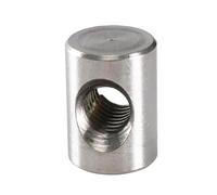 Boulons à tête cylindrique à écrou encastré, lot de 10 boulons M4 en acier inoxydable et goupilles cylindriques for le montage et la réparation de meubles en bois