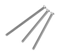 Boulons à tête fraisée plate allongés en acier inoxydable 304 M3 M4 M5 M6 M8 M10 Vis extra longues(180mm,M4 (5pcs))