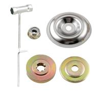 Boulons de débroussailleuse | Ensemble d'outils métalliques | de fer | Boulons adaptateurs de tondeuse à gazon | Pièces de rechange | Léger | Pour scie à gazon et jardin