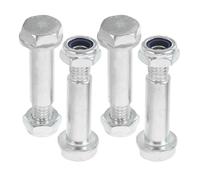 Boulons de Roue pour Compresseur D’air, Axe Hexagonal, Lot de Set | Alliage Haute Résistance, Écrous Standard Inclus, Vibrations et Bruit, Remplacement Rapide