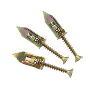 Boulons d'expansion 60set vis maison auto-perceuse ensemble d'ancrage for cloisons sèches plaques de plâtre clous for mur creux autotaraudeuse(12 x 30mm)