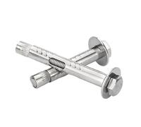 Boulons d'expansion, Vis D'expansion En Acier Inoxydable, 1 Pièce M6-M12 304, Hexagone Externe, Manchon De Interne, Ancrage Béton, Boulon Hexagonal Tension Intégré