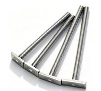 Boulons Pénétrants Muraux À Base Carrée En Acier(M3*55(6 * 6 * 3) (5pcs))