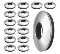 BOUMVID Rondelles d'étanchéité EPDM en Acier Inoxydable M4.2 x 12 mm, 15 Pièces Rondelle Neoprene, Rondelles Metal avec Joint Caoutchouc, Rondelle pour Tole Ondulée pour vis Autotaraudeuses