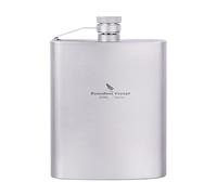 Boundless Voyage Flasque de poche en titane 200 ml pour le camping ou le whisky