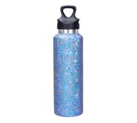Boundless Voyage Titan Ti3258d Gourde isotherme isotherme 600 ml, passe au lave-vaisselle, réutilisable et anti-fuite pour l'école, le bureau, le sport, les voyages, bleu