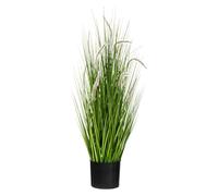 Bouquet Artificiel d'herbes et Queues de Chat en Pot H 100 cm - Atmosphera