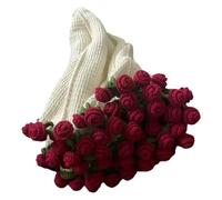 Bouquet Blankets Crochet, Crochets Flower Bouquets Blanket Handmade, Couverture De Canapé Tricotée En Forme DeRose, RoseBouquets Blanket Material Kit Pour Mères Et Épouses