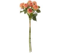 Bouquet de Fleurs Artificielles "12 Roses" 60cm Rose Clair G