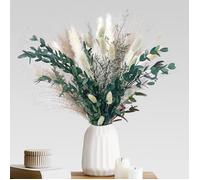 Bouquet de fleurs séchées - Naturel - 65 Tiges - Style Boho - Décoration intérieure - Ethnique