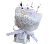 Bouquet de fleurs séchées petit format pour une utilisation de poche mini et une communication symbolique de l'affection profonde (F)