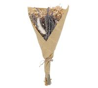 Bouquet de Lavande Séchée et Queue de Lapin, Naturel, Taille Unique - Décoration Élégante pour Mariage et Maison, Ambiance Chaleureuse et Polyvalente
