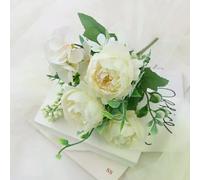 Bouquet de pivoines artificielles en soie