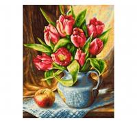 Bouquet de tulipes - peinture par numéros