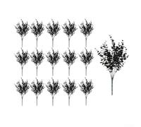 Bouquet Eucalyptus Artificiel 16 Tiges pour déco Extérieur Bouquet(eucalyptus)